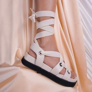 NWTG Deltan Leather Sandals
